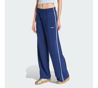 adidas Women's Seasonal Essentials Colorpop Pants with Embroidered Graphic, Dark Blue/White, XL