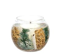 Seasonal - Frosted Woods (Pear, Patchouli & Musk) - Scented Candle - Gel Fishbowl