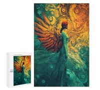 Seasonal Home Décor - Angel, Mixed Art, Displayable Picture Puzzle, 1000 PCS, for Screen-Free Relaxation at Home