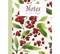 Seasonal Journal | A Notebook for Winter: Elegant Lined Notebook for Gardeners and Nature Lovers | 110 pages, 7.5 x 9.25"