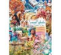 Seasonal Splendor:4 Seasons Cut and Collage Book Scrapbooking Spring Summer Fall Winter ephemera