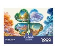 Seasonal TreeEngaging Jigsaw Puzzles for Adults A 1000-Piece (Advanced) Collection of Challenging Puzzle Games for Women And Men - An Ideal Activity for Adults And Young Adults Age 12 Years And Up to