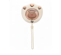 Seasonal Vibes Cute Paw Rechargeable Hand Warmer & Power Bank, 5000mAh Portable Electric Pocket Heater (White)