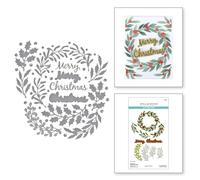 Seasonal Wreath Foliage Etched Dies from The Texture & Foliage Collection by Suzanne Hue