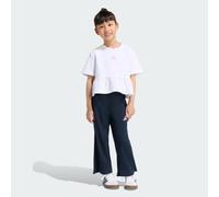 adidas Girl's SEASONALS SWEAT RUFFLES SET, white/st tropic bloom, 5-6 Years