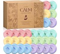 SeasonBliss Shower Tablets (30 Units) Individually Wrapped Shower Bombs for Women with 6 Exquisite Fragrances: Pink, Mint, Citrus, Eucalyptus, Sea Lavender, Ideal Gift for Christmas