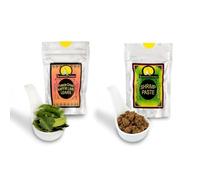 Seasoned Pioneers Set of Kaffir Lime Leaves Freeze Dried & Shrimp Paste Packet