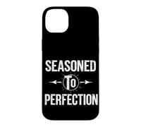 Seasoned To Perfection Bold Typography for Cooks Case for iPhone 14 Plus