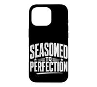 Seasoned to Perfection Bold Typography for Foodies Case for iPhone 16 Pro