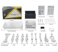 Seasonic Focus GX-750 750w ATX 3.1 80 Gold Modular Power Supply - White - FOCUS-GX-750-V4-WHITE
