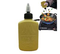 Seasoning Bottle - 100ml Oil Dispenser, Leak Proof Liquid Container, Compact Vessel, Handy Twist Holder | Portable Dispenser Bottle for Restaurant by