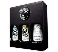 Seasoning Gift Set - Everything Bagel, Ranch & Pizza Spice Set, Vegan Food Selection Box (3 x 100ml Shakers)