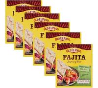 Seasoning Mix Bundle with Old El Paso Smoky BBQ Mild Fajita Seasoning Mix 35g - 6 Pack | Seasoning Mix for Smoky BBQ Fajitas, Suitable For Vegans.