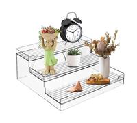 Seasoning Rack Organizer, Condiment Rack Organizer for Countertop - 3 Tier Acrylic Shelf Service, Practical, Seasoning Organizer for Display Cabinets for Display Cabinets