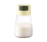 Seasoning Salt Shaker - Powder Sugar Shaker Dust Proof Seal | Salt Container | Push Type Design Salt Shaker | Kitchen Pepper Shakers | spiice Dispenser for All Type Salt