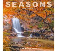 Seasons 2027 Calendar | Square Wall Calendar | Travel & Nature Gift | Plastic Free Packaging | by Avonside Publishing