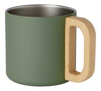 Seasons Bjorn Plain Stainless Steel 360Ml Mug Heather Green (One Size)