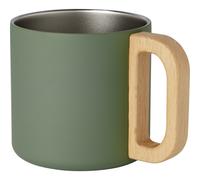 Seasons Bjorn Plain Stainless Steel 360ml Mug in Bright Green Seasons Bright Green