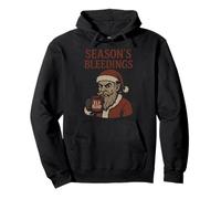 Seasons Bleedings Merry Emo Christmas Sad Gothic Christmas Pullover Hoodie