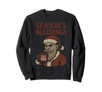 Seasons Bleedings Merry Emo Christmas Sad Gothic Christmas Sweatshirt