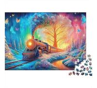 Seasons Clover Jigsaw Puzzle - 500 Piece Cartoon Style Challenge: Fun, Relaxing Brain Teaser & Home Décor (Teens & Up)