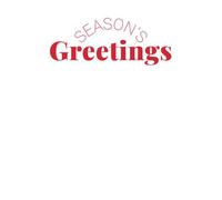 Season's Greetings Men's T-Shirt - White - 5XL - White