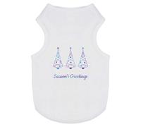 'Season's Greetings' Pet Dog/Cat T-Shirt (PT00142134)