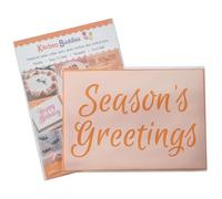 Season's Greetings Script - A6 Craft & Cake Decorating Stencil