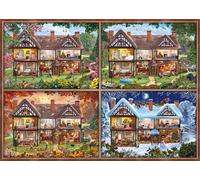 Schmidt House of Four Seasons Jigsaw Puzzle (2000 pieces)