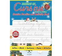 Seasons of Cursive, Christmas Edition: Cursive Practice and Activity Book