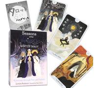 Seasons of the Witch: Winter Tarot Seasons of the Witch: Winter Tarot Divination with Japanese Instruction Manual FLATLAND Genuine Tarot Cards, 78 Cards