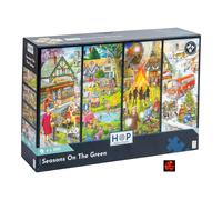 Seasons on the Green Multi Pack of 4 x 500 piece jigsaw puzzles House of Puzzles