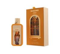 SEASONS RISE Eau de Parfum, Natural Spray Vaporisateur, Orange and Beige Glass Bottle, Autumn Forest Theme