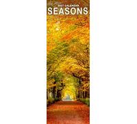Seasons Slim 2027 Calendar | Slimline Wall Calendar | Travel & Nature Gift | Plastic Free Packaging | by Avonside Publishing