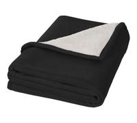 Seasons Springwood Plaid Solid Black/off-White (152 X 125 Cm)