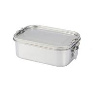 Seasons Titan Stainless Steel Lunch Box6.1cm x 17.1cm x 12.2cm Silver/Light Grey