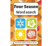 Seasons Word Search Puzzle Book: Word searches with Easy to Read Print about All Seasons and More |6x9 inches, 110 pages | 50+ Puzzles …|Complete ... Friends (Season Series Puzzle Word Search)