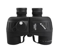 seaspix 10x50 Marine Binoculars with Rangefinder & Compass | Professional Waterproof Fogproof Navigation Optics for Sailing, Hunting, Bird Watching (Black,20 * 16 * 7CM)