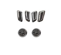 Seat Adjuster Switch For A4 B8 A6 C6 C7 A5 A7 Q5 Q3 Car Electric Seat Switch Button Electroplating Protective Cover Chrome Trim
