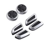 Seat Adjustment Button For A3 A4 A4L B8 A5 A6 A6L C6 C7 A7 Q3 Q5 Q5L Car Seat Adjustment Button Switch Cover Knob Trim Decoration 6Pcs