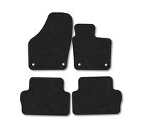 Seat Alhambra (2010+) [5 Seat] Car Mats Accessories Tailored Fit Carpet Floor Mats Non Slip Black Trim Full Coverage Compatible Accessory Front Rear Set Anti Slip Granulated Backing Clips