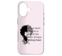 Seat at the Table Bring Folding Chair Quote Shirley Chisholm Case for iPhone 17