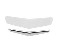 Seat Back Emblem Badge Trim Wave Crest Shape Decoration Premium ABS Material Easy Install Interior Accessories Replacement for Vehicles