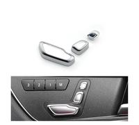 Seat Backrest Adjust Switch For Benz A B C E ML GL GLE GLK CLS W204 W212 W207 W166 X204 W218 W172 W246 Car Front Seat Adjustment Headrest Switch Button Cover(Right 3 Pcs)