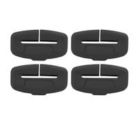 Seat Belt Buckle Cover - 8x4.3cm 4 Pieces Anti-Scratch Guard Protector, Car Interior Seatbelt Decoration, Soft Flexible Silicone Shield For Car Interiors Trucks SUV RVs