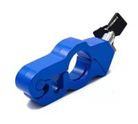 Seat Belt Lock Lightweight Aluminum Handlebar Lock 2 Keys for Electric Scooter Motorbike Ideal for Short Term Theft Deterrent(Blue)