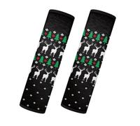 Seat Belt Pads Seatbelt Covers Seat Belt Covers 21.6x29.7cm/6 Pcs | Soft Flannel Backpack Cover Protector Multifunctional Accessories Car Seatbelt Comfort Pads Universal,Black Animal Green