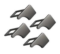 Seat Belt Set 4 pcs Belt Adapter Buckle Seat Strap, Seat Belt Clip, Accessories Compatible with Most Car Models