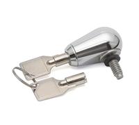 Seat Bolt Screw Seat Lock Anti Theft 1/4-20 Thread for Harley Sportster 883 Dyna Softail Touring Road King Electra Glide Street Glide CVO 1996-2024 (Chrome)