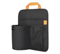 Seat Caddy 27 x 26 cm, Multifunctional Hanging Bag, Robust Fabric Attachment, Travel, Backyard, Lake, Excursion, Holiday, Deck, Furniture, Lounger, Smartphone, Sunglasses, Snacks, Books, Drinks,